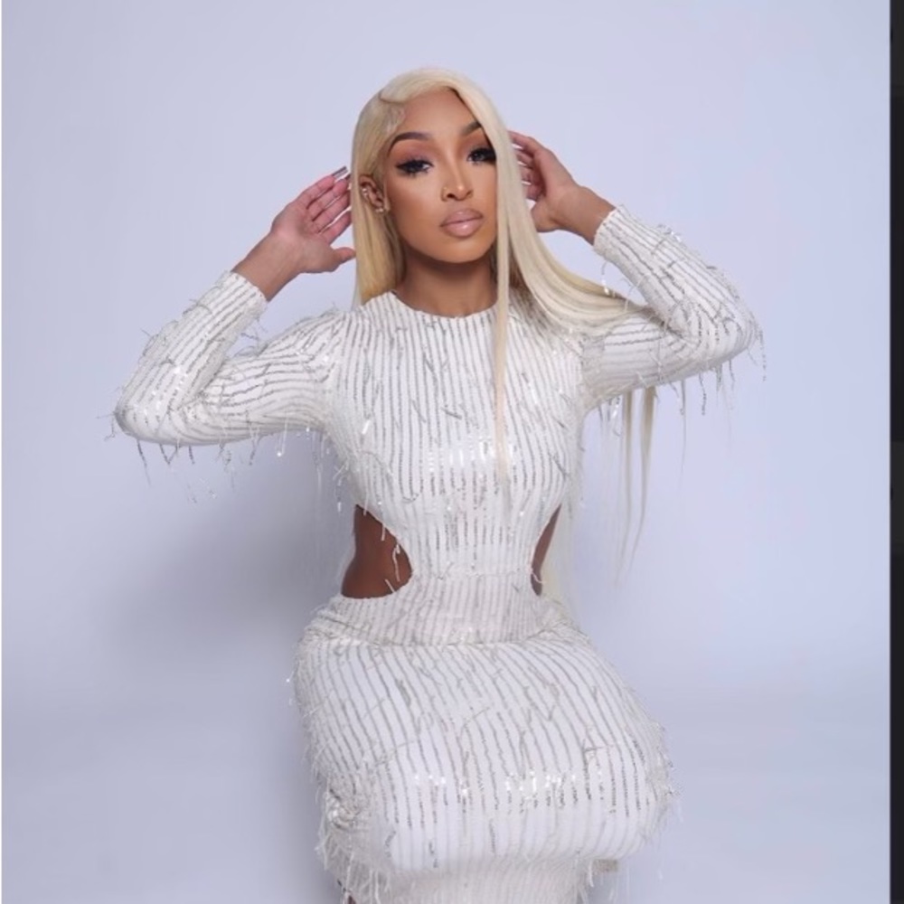 Fashion Nova Dress - Small- Off White
